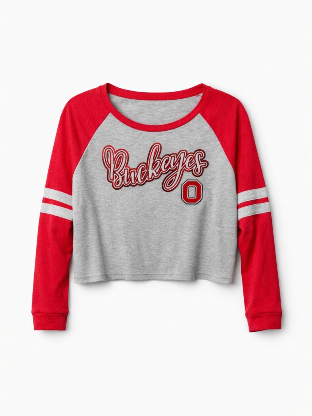 Colosseum Women’s Ohio State Buckeyes Long‑Sleeve Tee | Size L | NWT